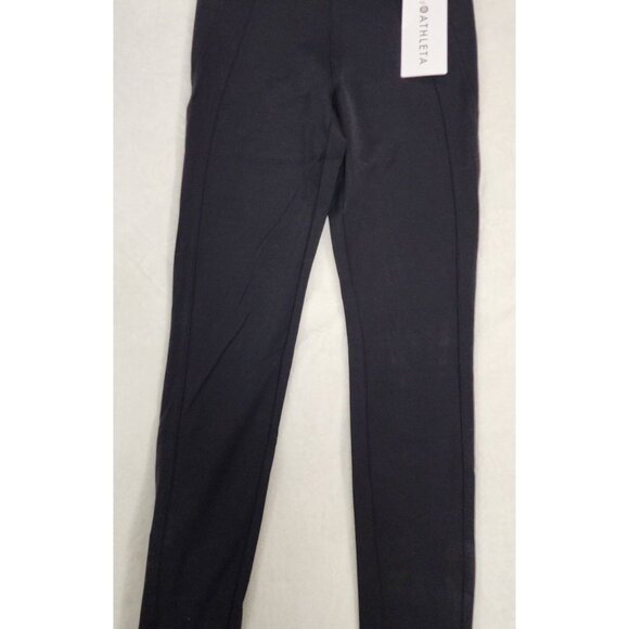 NWT Athleta Delancey Skyline High Rise Leggings Black Small Pockets - Picture 4 of 9